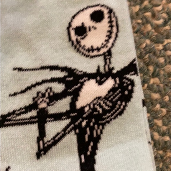 Nightmare Before Christmas Jack & Sally Knee Socks - Picture 2 of 6